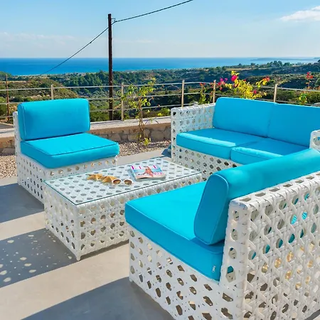 ヴィラ In Rhodes With Infinity Pool & Bbq