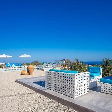 In Rhodes With Infinity Pool & Bbq Kalithies