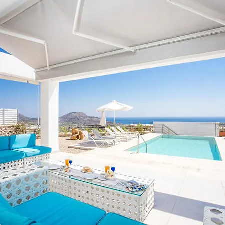 In Rhodes With Infinity Pool & Bbq * Kalithies