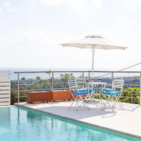 Willa In Rhodes With Infinity Pool & Bbq Kalithies