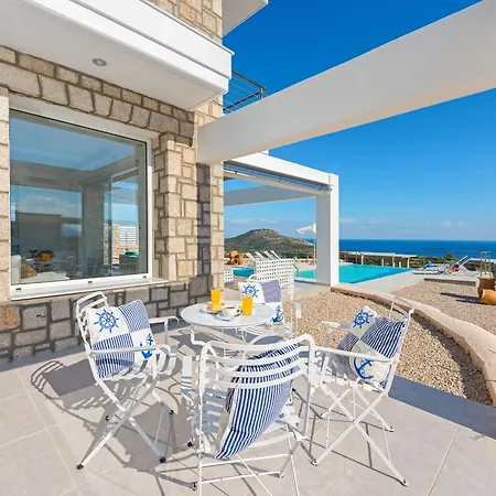 In Rhodes With Infinity Pool & Bbq *