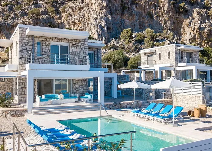 In Rhodes With Infinity Pool & Bbq Kalithies