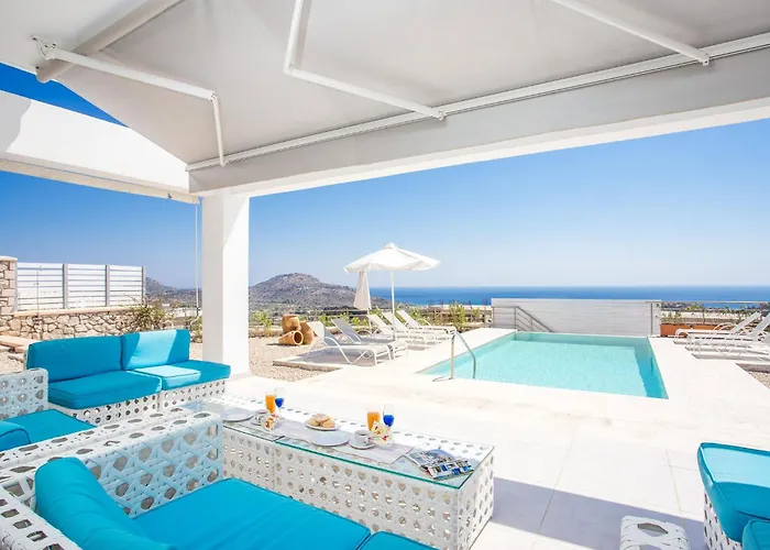 In Rhodes With Infinity Pool & Bbq * Kalithies