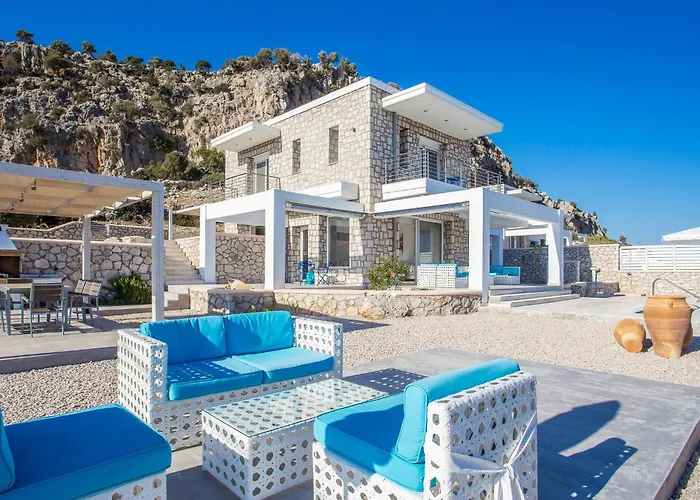 Вилла In Rhodes With Infinity Pool & Bbq *