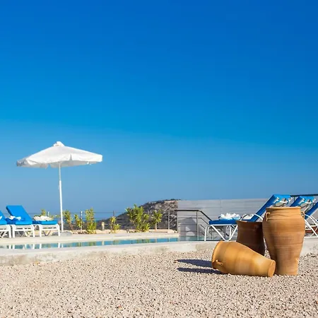 In Rhodes With Infinity Pool & Bbq Villa