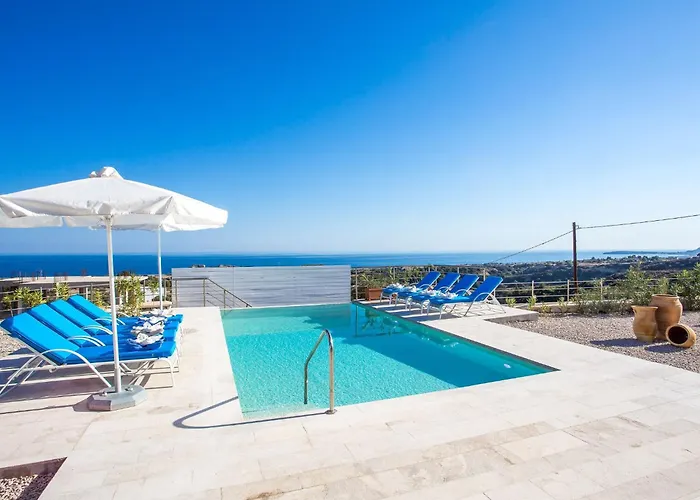 빌라 In Rhodes With Infinity Pool & Bbq *