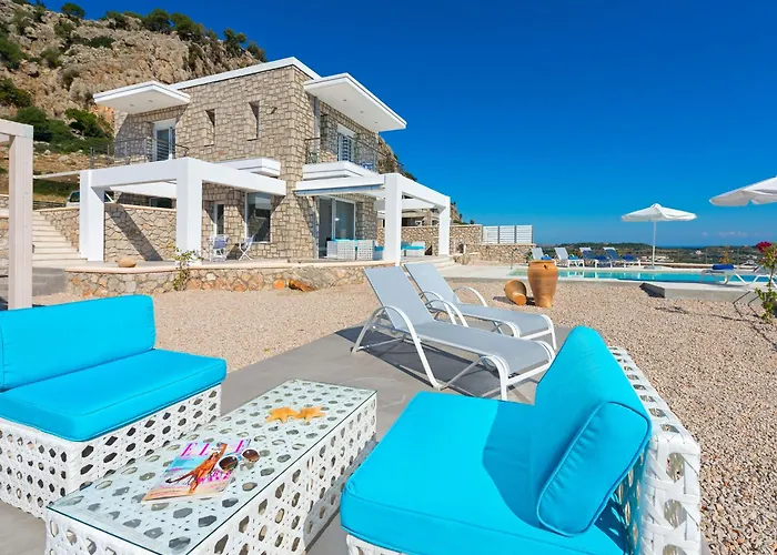 빌라 In Rhodes With Infinity Pool & Bbq *