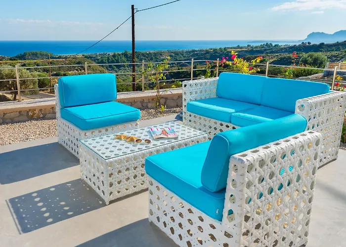 빌라 In Rhodes With Infinity Pool & Bbq